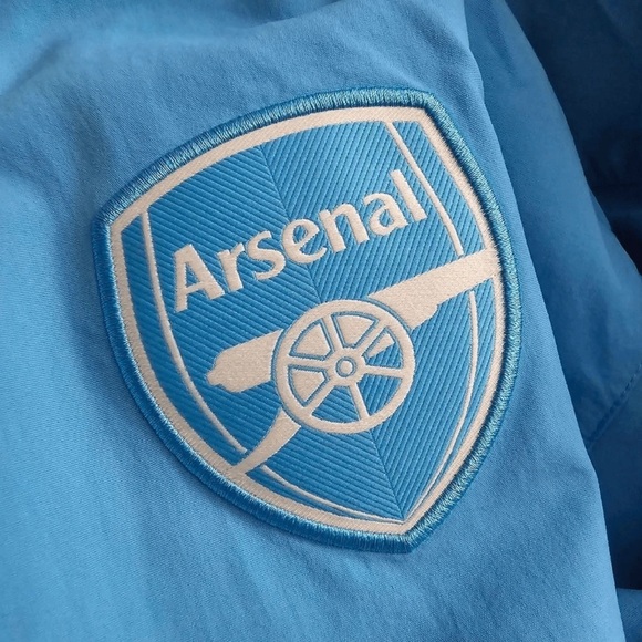 Adidas Arsenal FC Soccer 2022/23 Anthem Reversible Jacket  Men’s Large NWT - Picture 7 of 16